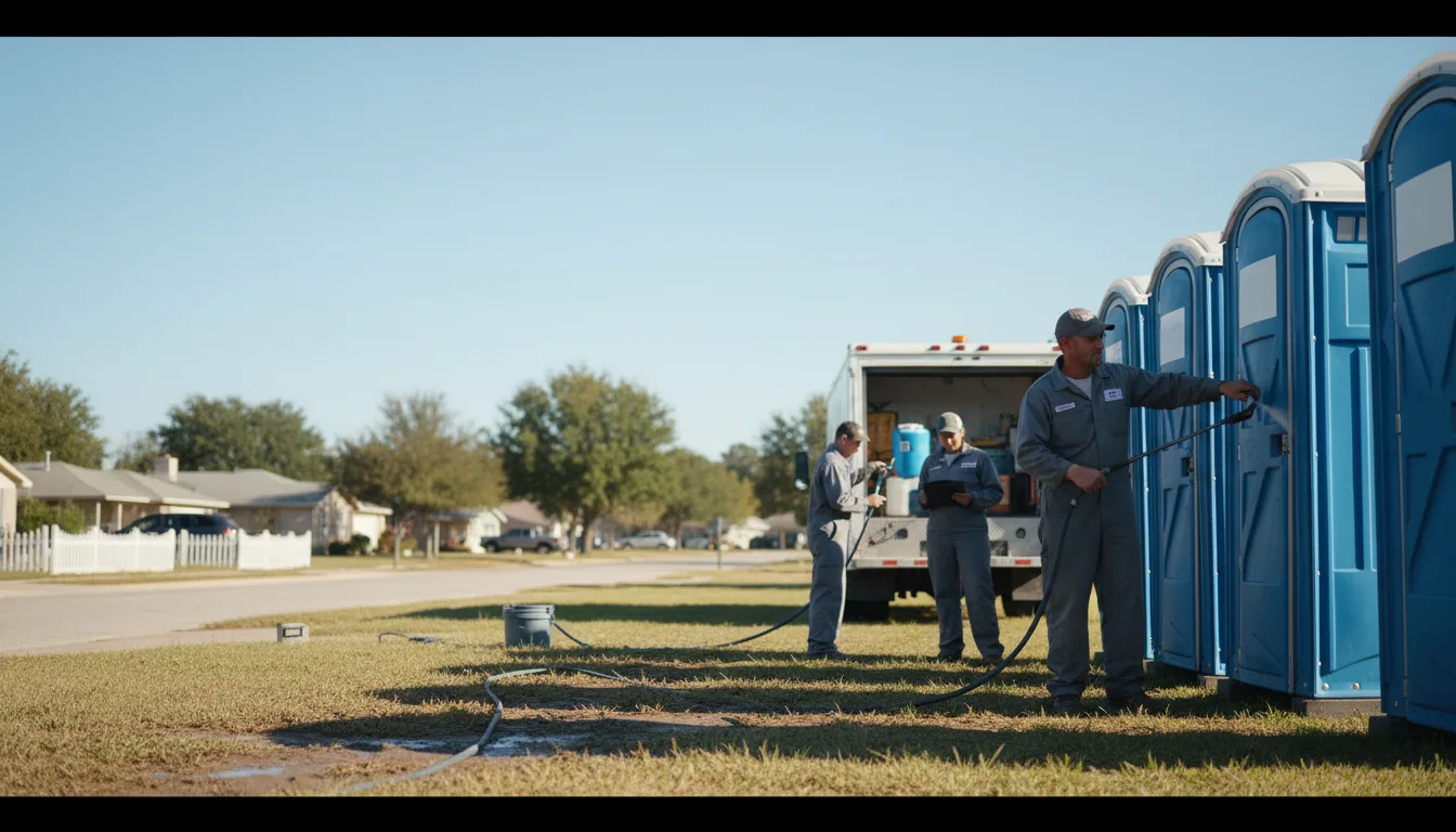 Long-Term Portable Toilet Rental in Stonewall, OK near me